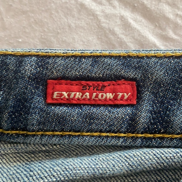 GENTLY USED Miss Sixty extra low ty jeans - Picture 2 of 6